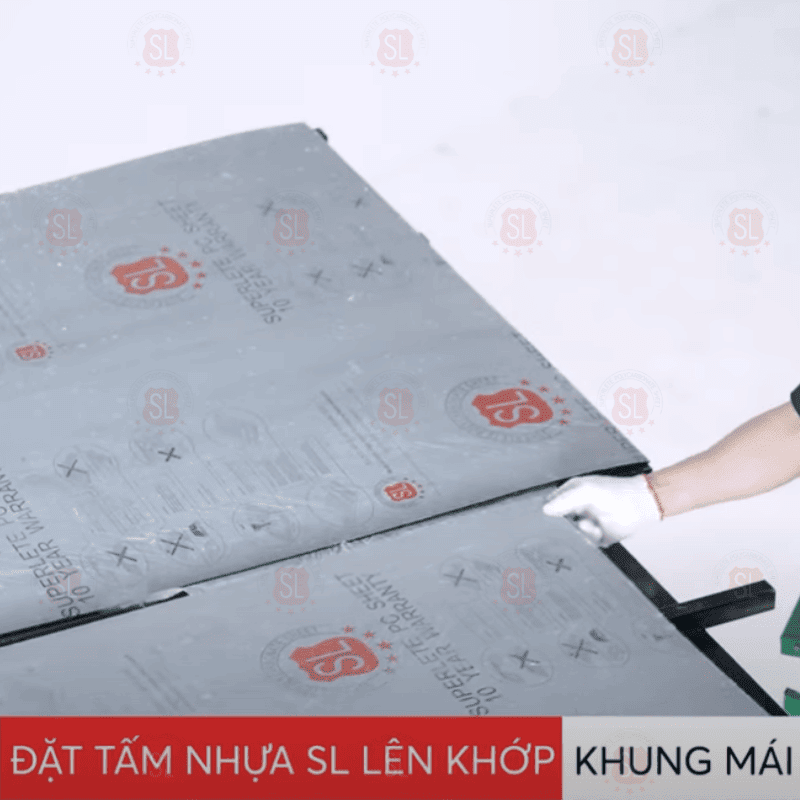 lưu ý khi thi công tấm poly rỗng sl