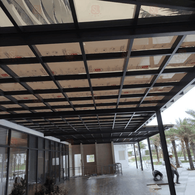 nhựa pc ứng dụng xây dựng