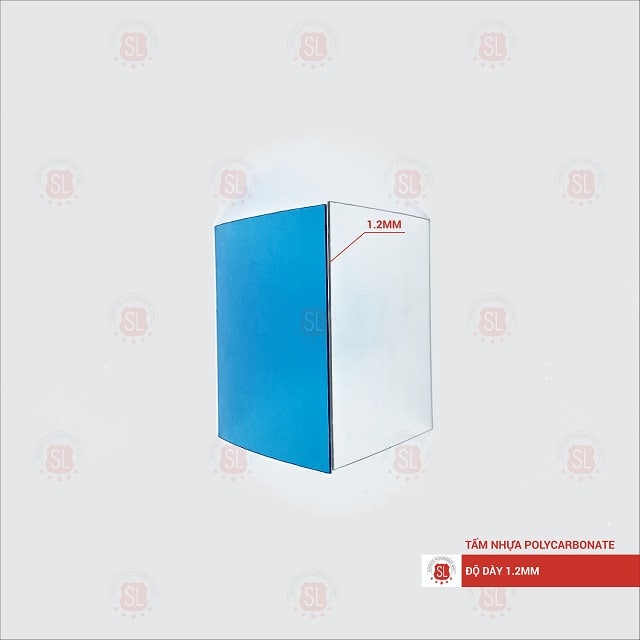 Tấm polycarbonate đặc ruột 1.2mm