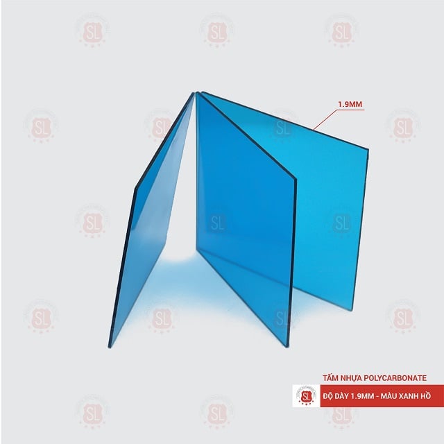 tấm polycarbonate đặc 1.9mm