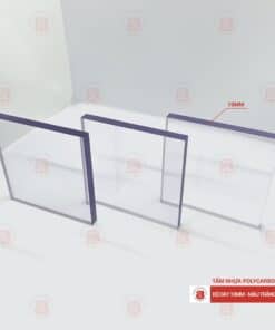 Tấm Polycarbonate đặc ruột 10mm trắng