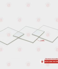 Tấm polycarbonate đặc ruột 5mm 2
