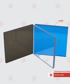 Tấm polycarbonate đặc ruột 6mm