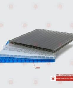 Tấm Polycarbonate rỗng ruột 8mm