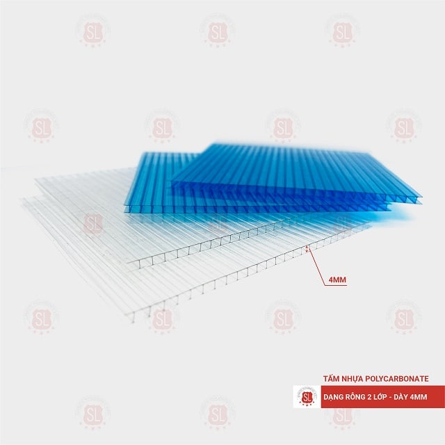 Tấm Polycarbonate Rỗng Ruột 4mm 2