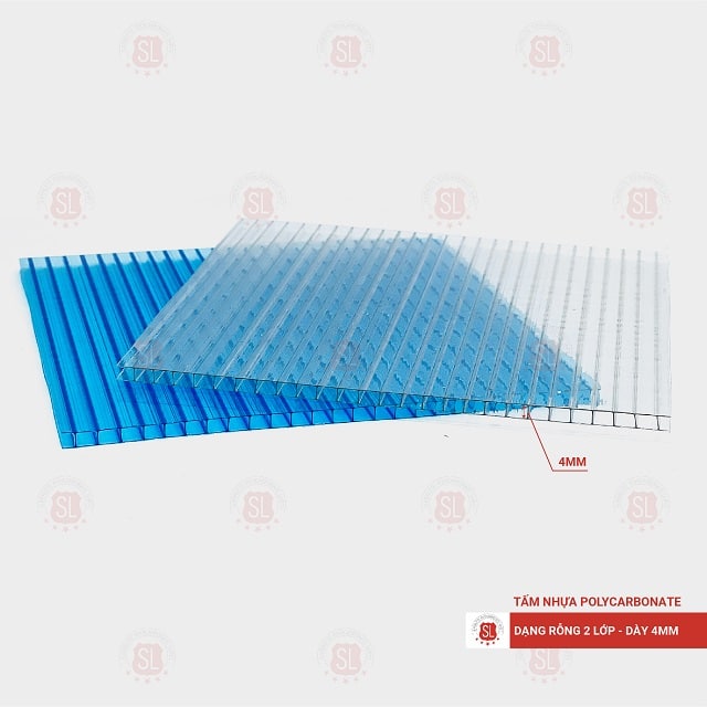 Tấm Polycarbonate Rỗng Ruột 4mm 3