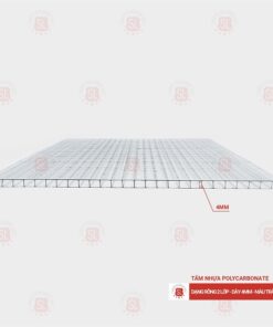 Tấm Polycarbonate Rỗng Ruột 4mm 4