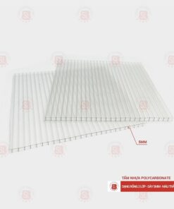 Tấm Polycarbonate rỗng ruột 5mm 3