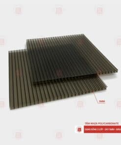 Tấm Polycarbonate rỗng ruột 5mm 5